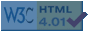 Valid HTML 4.01!